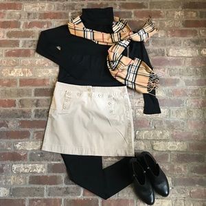 J. CREW // Chino Classic Weathered Twill Skirt